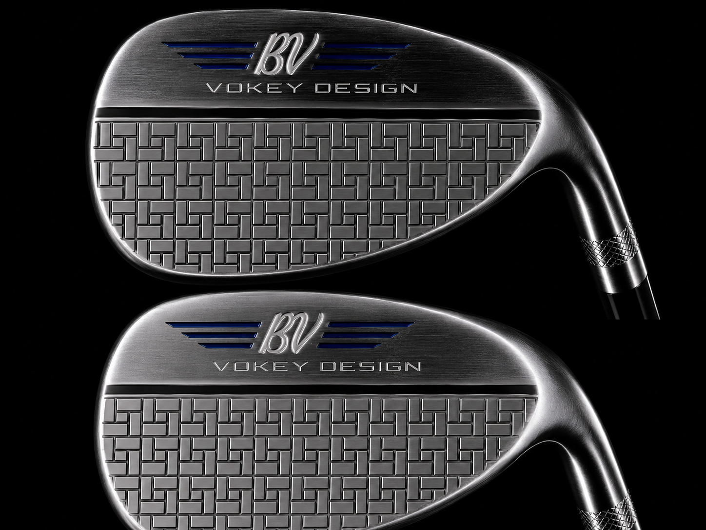 Pavers engraving on a forged golf wedge
