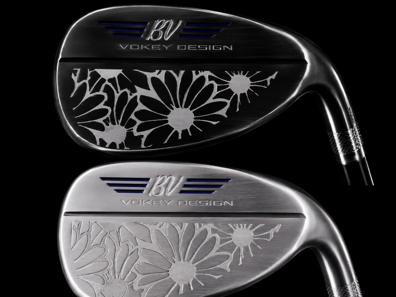 Daisy's engraving on a forged golf wedge