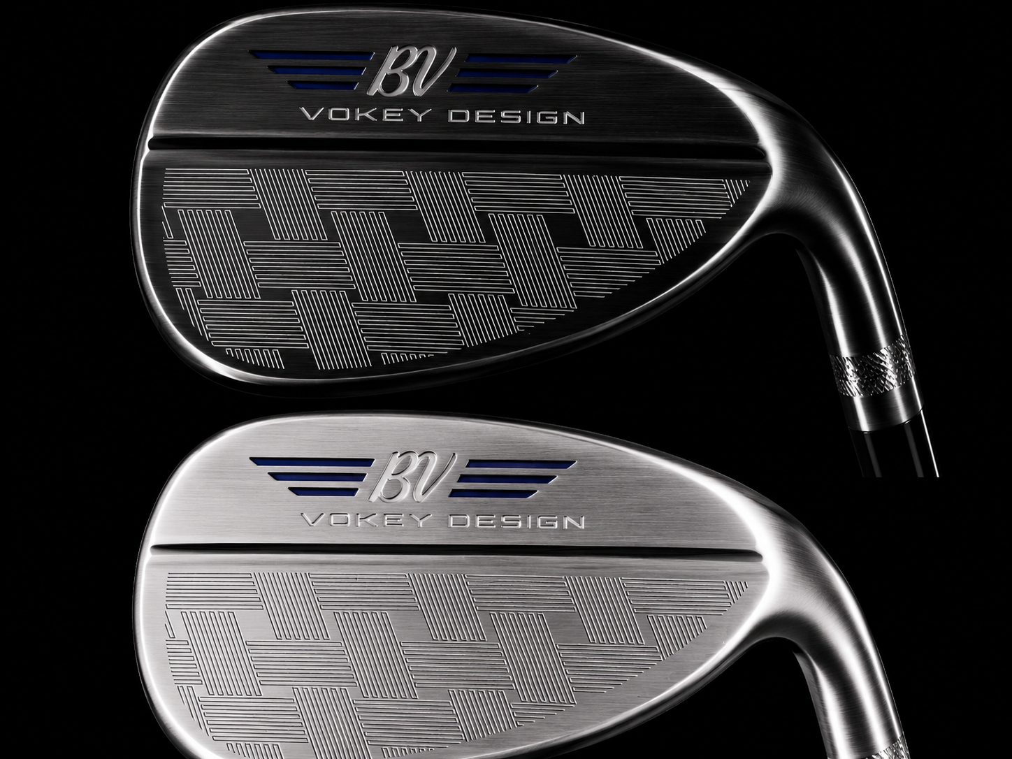 Picnic engraving on a forged golf wedge